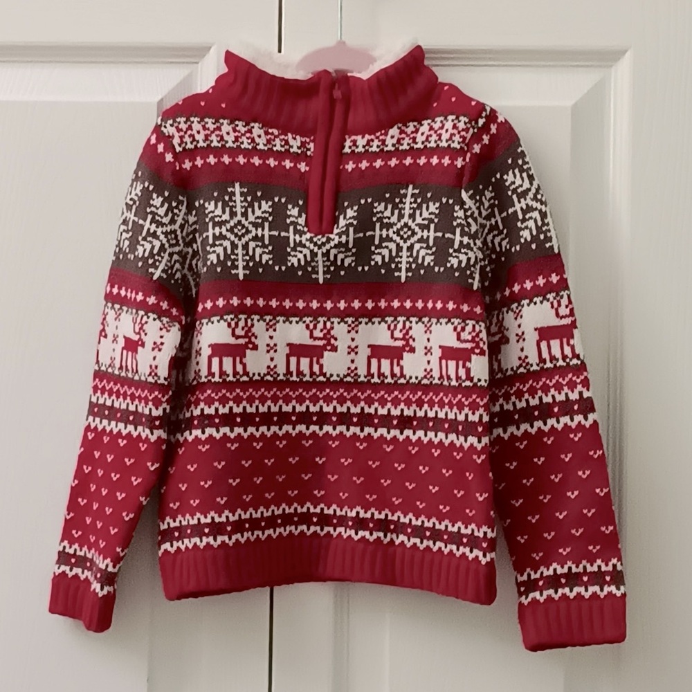 Christmas sweater, fair isle